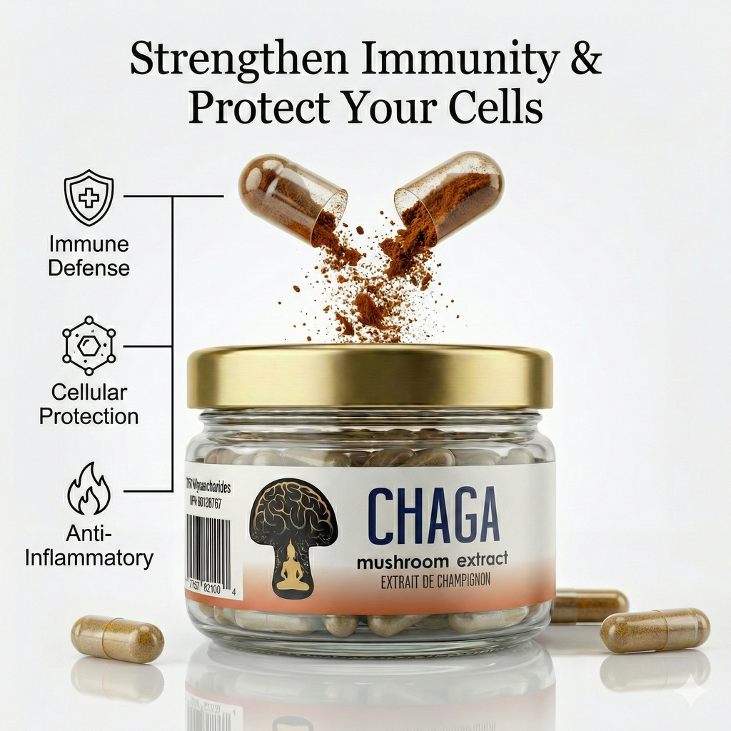Chaga Functional Mushroom Extract