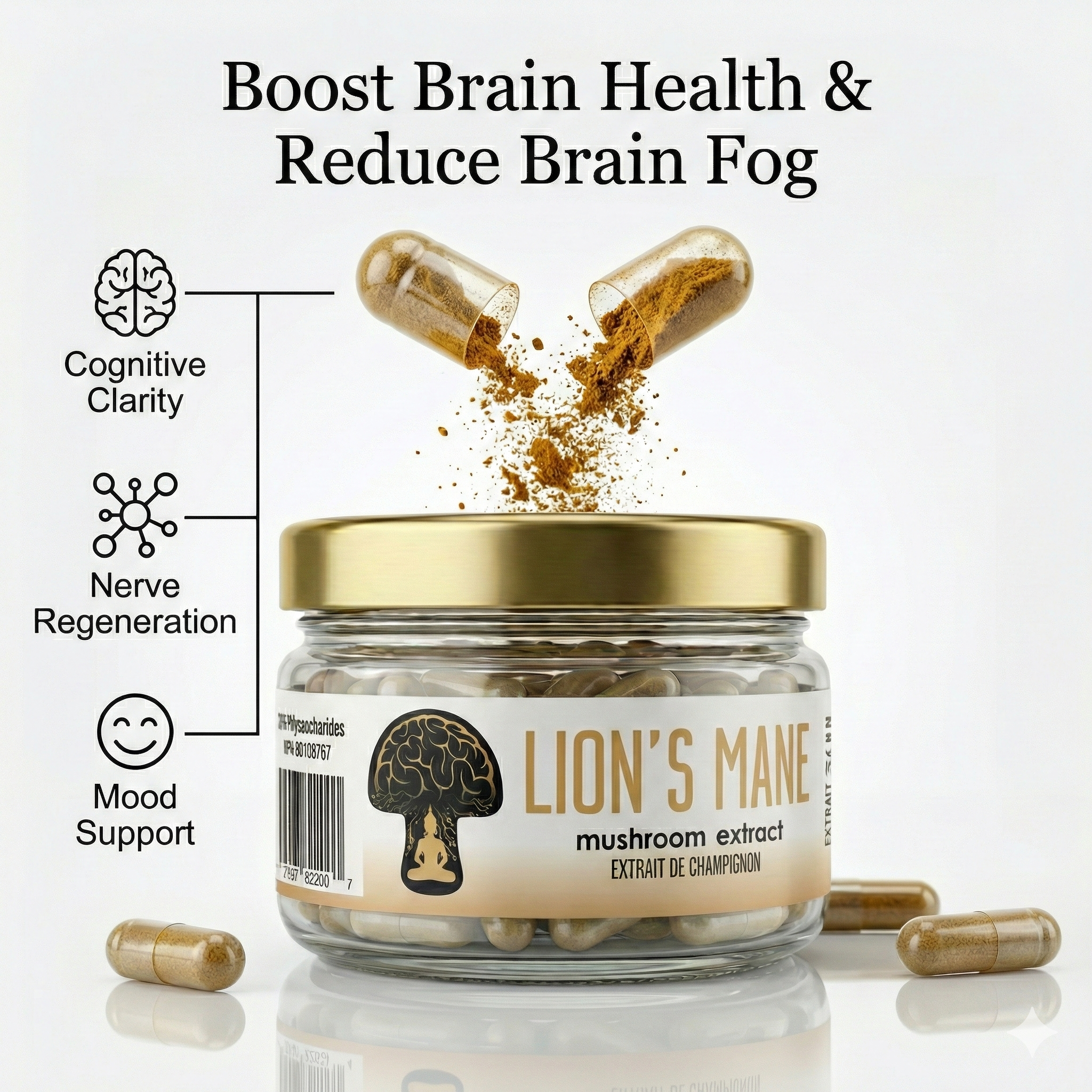 Lion’s Mane Functional Mushroom Extract